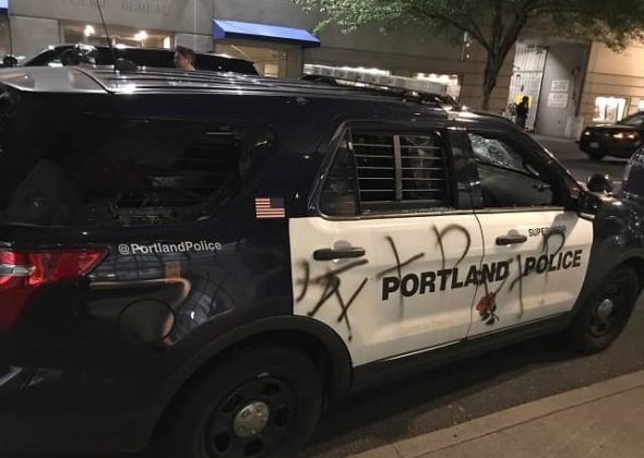 Portland Police Car