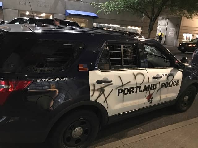 Portland Police Car